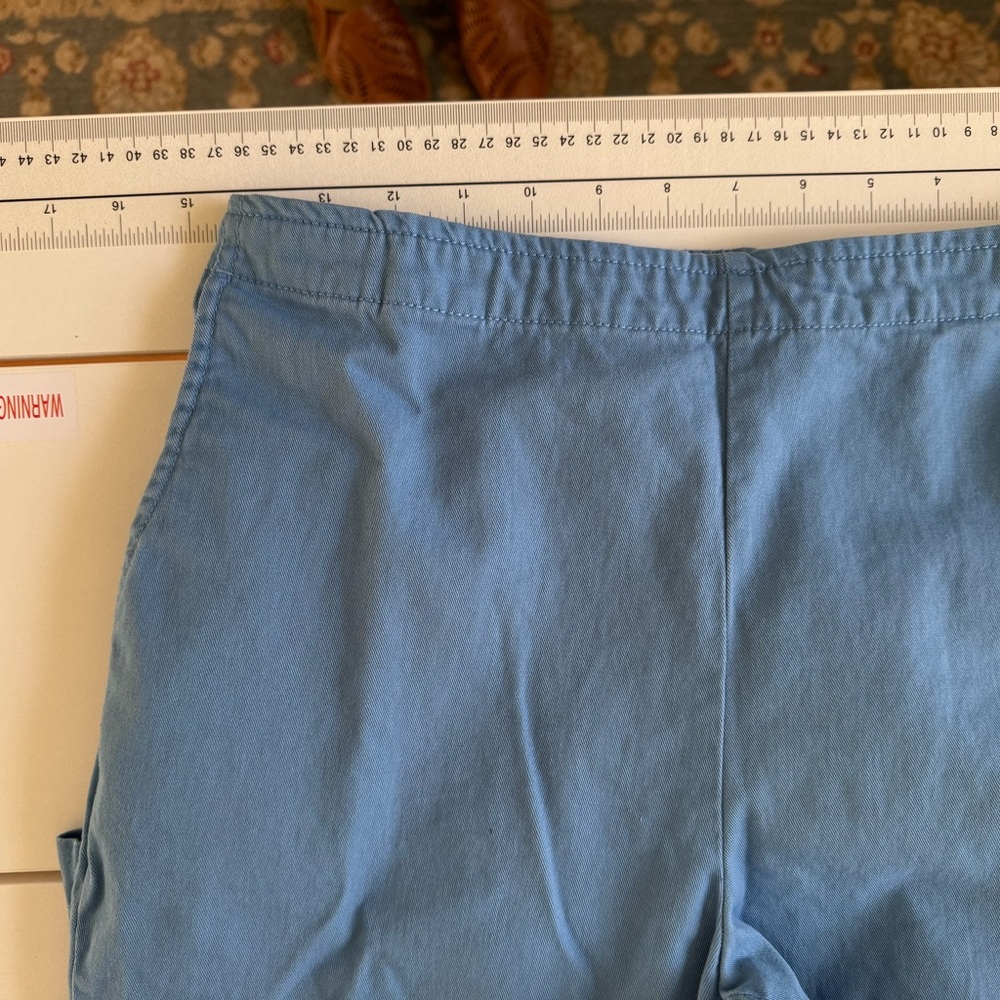 Newport Blue Women's Straight Leg Ultrasoft pull on slacks w/pockets, size 10P - Picture 9 of 12